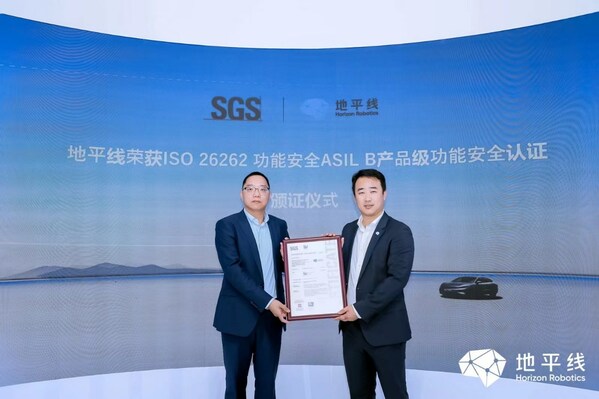 SGS为地平线MatrixMonoSystem颁发ISO26262产品认证证书(图2)