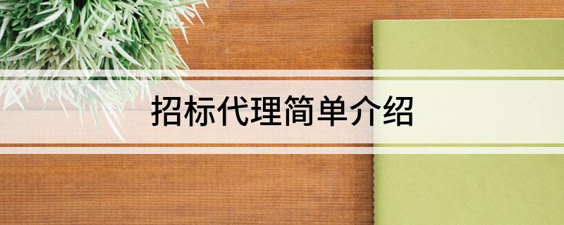 Kaiyun中国：招标代理简单介绍(图1)