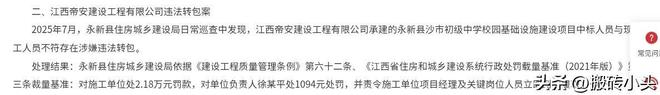 开云网站：江西招投标领域违法违规典型案例之招投标暗战代理串通转包成风(图3)