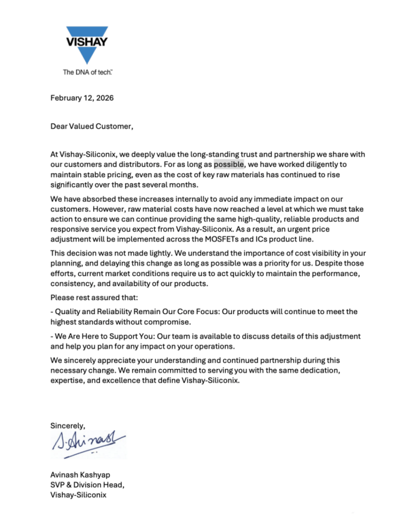 Kaiyun中国：国产MOSFET密集涨价(图6)