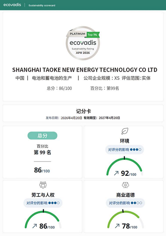开云网站：中国新能源企业登顶EcoVadis铂金评级ESG实践再获新突破(图2)